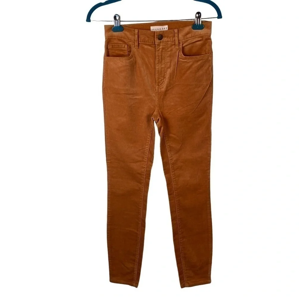 𝅺SKINNY Corduroy High Rise Pants | size 24 - Picture 8 of 10